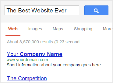 Search Engine Optimisation