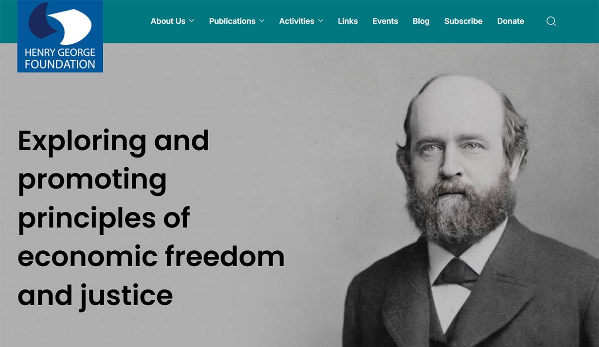 Henry George Foundation - Channel Digital