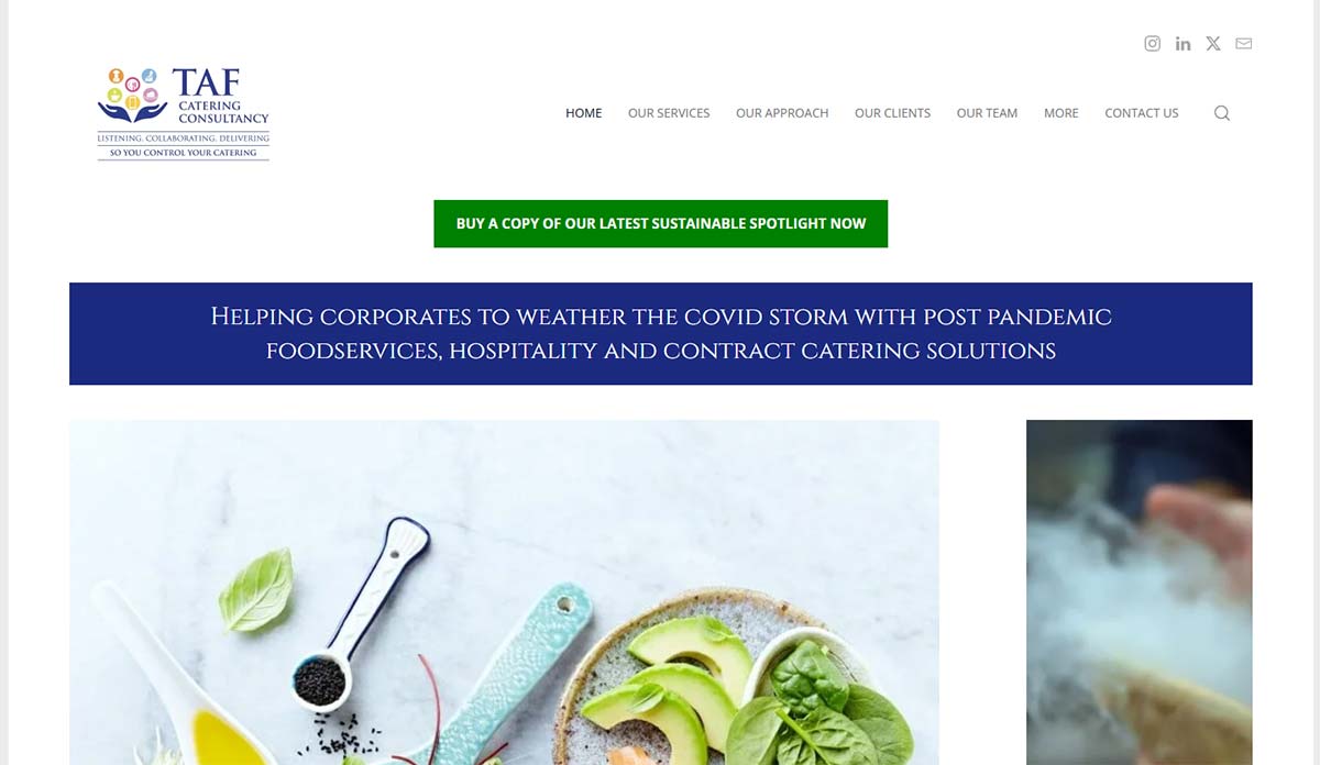 Taf catering consultancy - Channel Digital